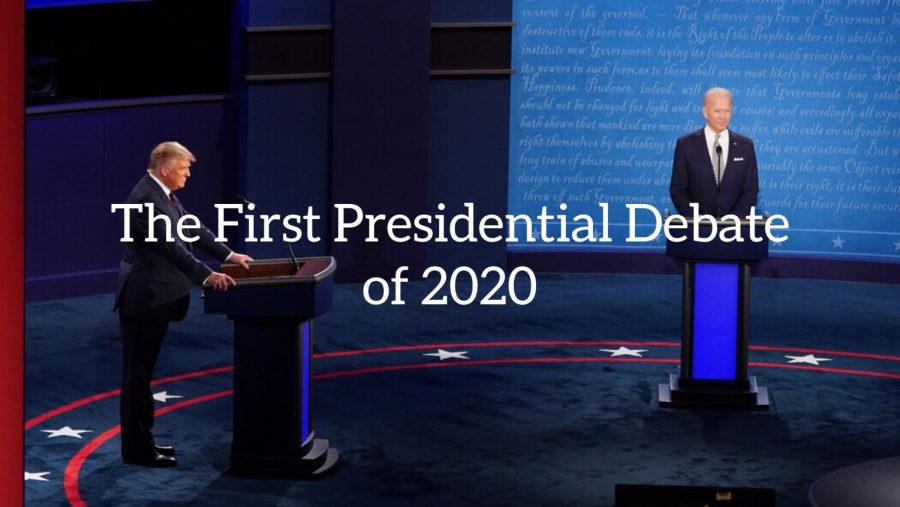 The+First+Presidential+Debate+of+2020