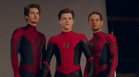 Andrew Garfield, Tom Holland, and Tobey Maguire unite to film Spider-Man: No Way Home