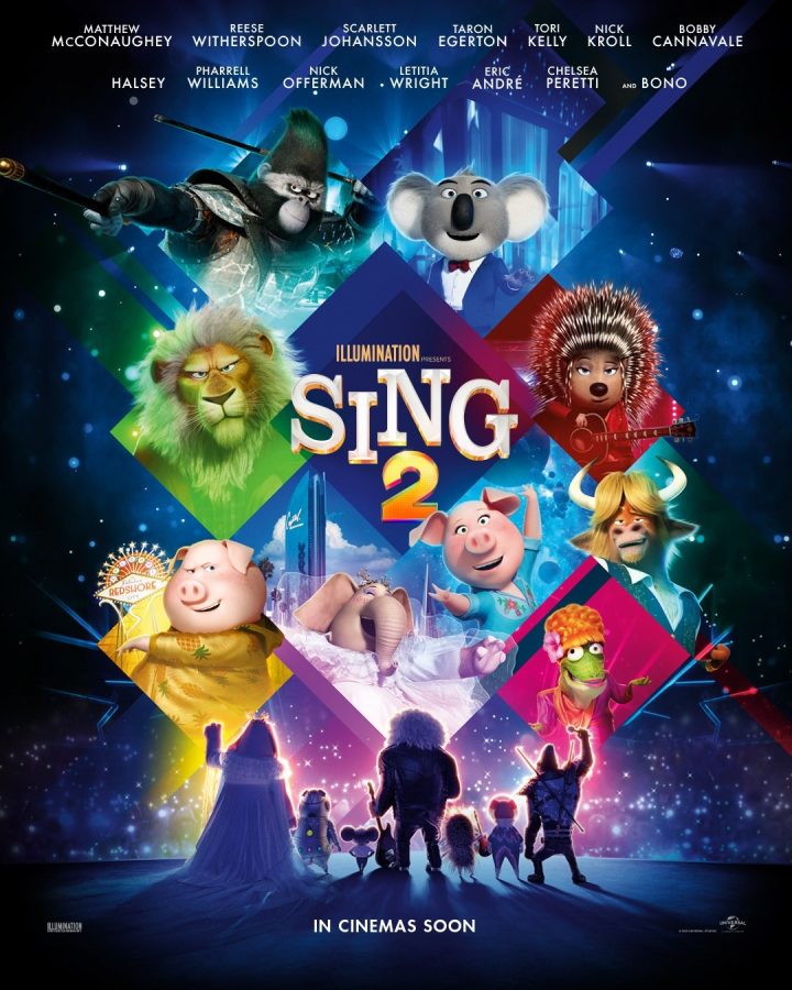 Sing 2 was recently produced by Illumination.