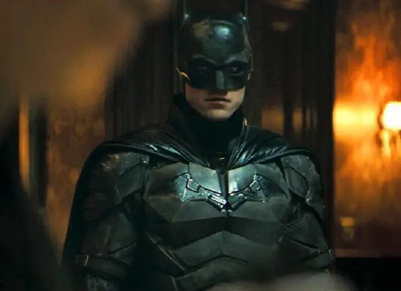 Robert Pattinson as Batman in the new movie