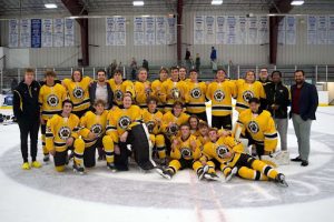 The NA Ice Hockey team after winning St. Margarets preseason tournament on September 12th