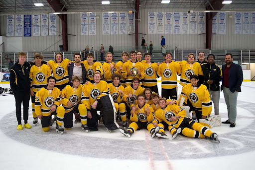 The NA Ice Hockey team after winning St. Margaret's preseason tournament on September 12th