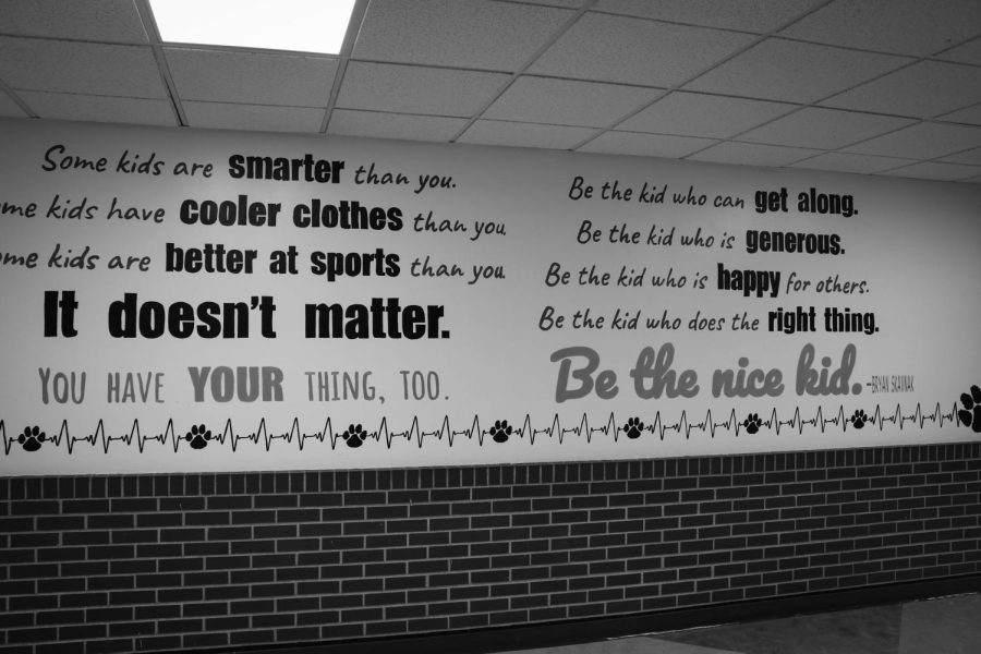 All schools have initiatives and slogans to promote good behavior, but words arent always enough.