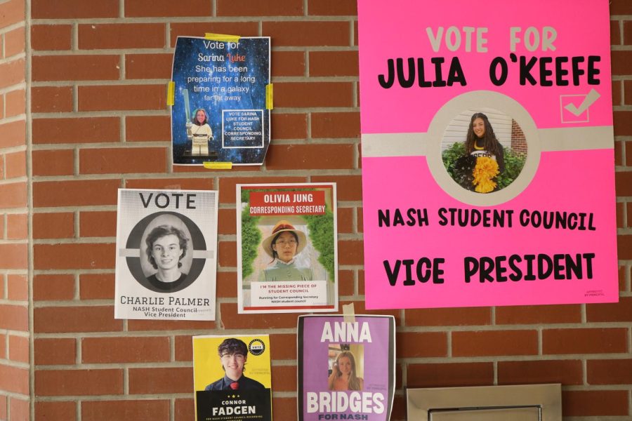 A slate of highly-qualified sophomores are on the ballot for NASH STUCO Vice President.